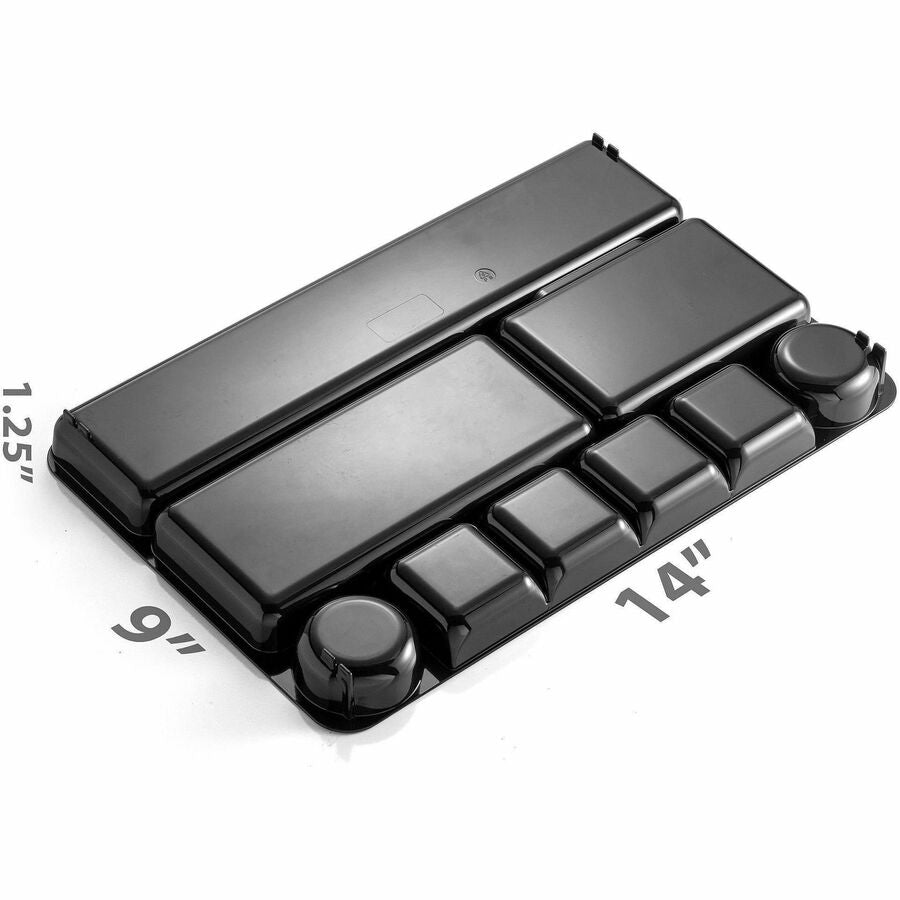 Image of Business Source 08120 Drawer Organizer, 30% Recycled, Black, 1 Each