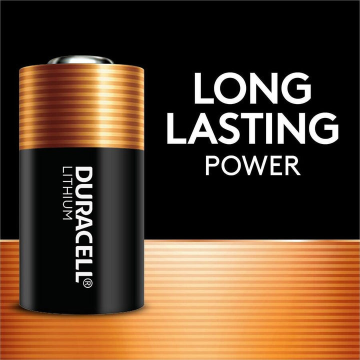 Image of Duracell CR2B2 Ultra Lithium CR2 Batteries, For Digital Camera, Flash Unit, Portable Lighting, Electronics, CR2, 3 V, 10 Year Shelf Life, 2 / Pack