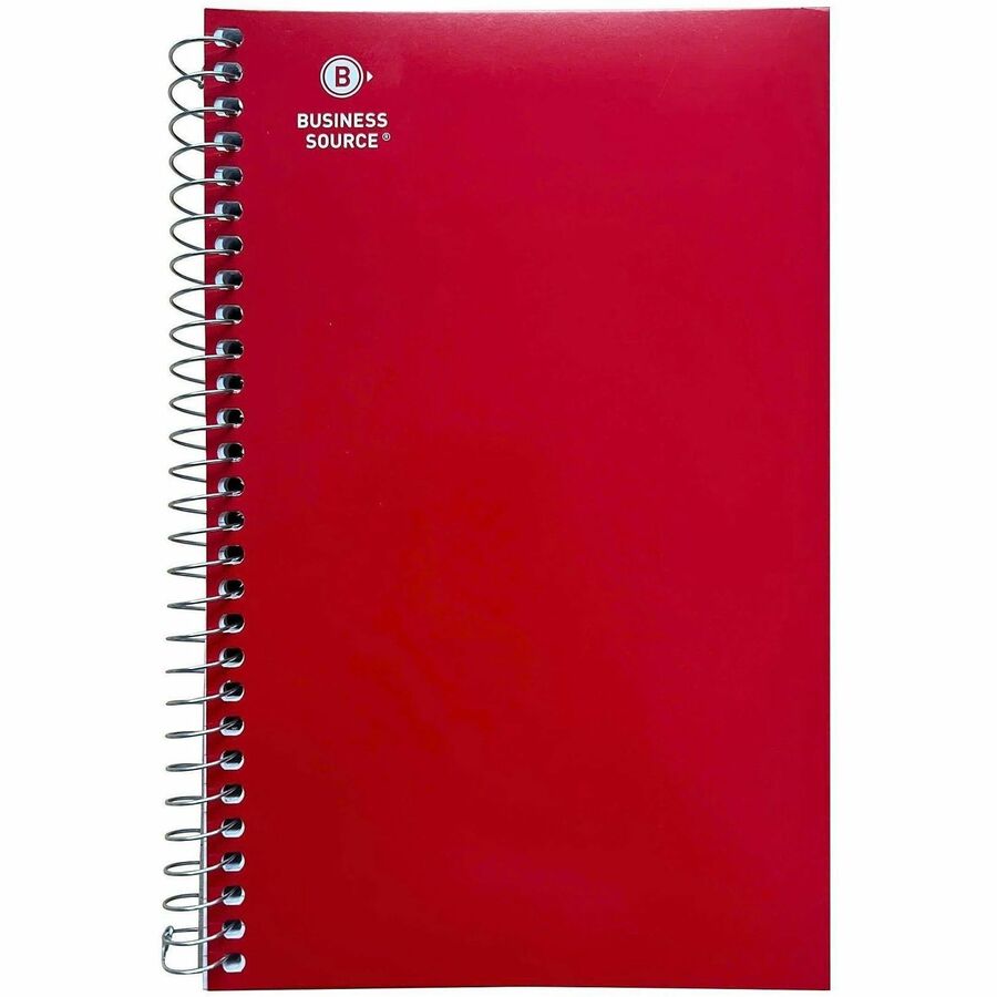 Image of Business Source 66414CT Notebook, Multi-colored Cover, 6 / Carton