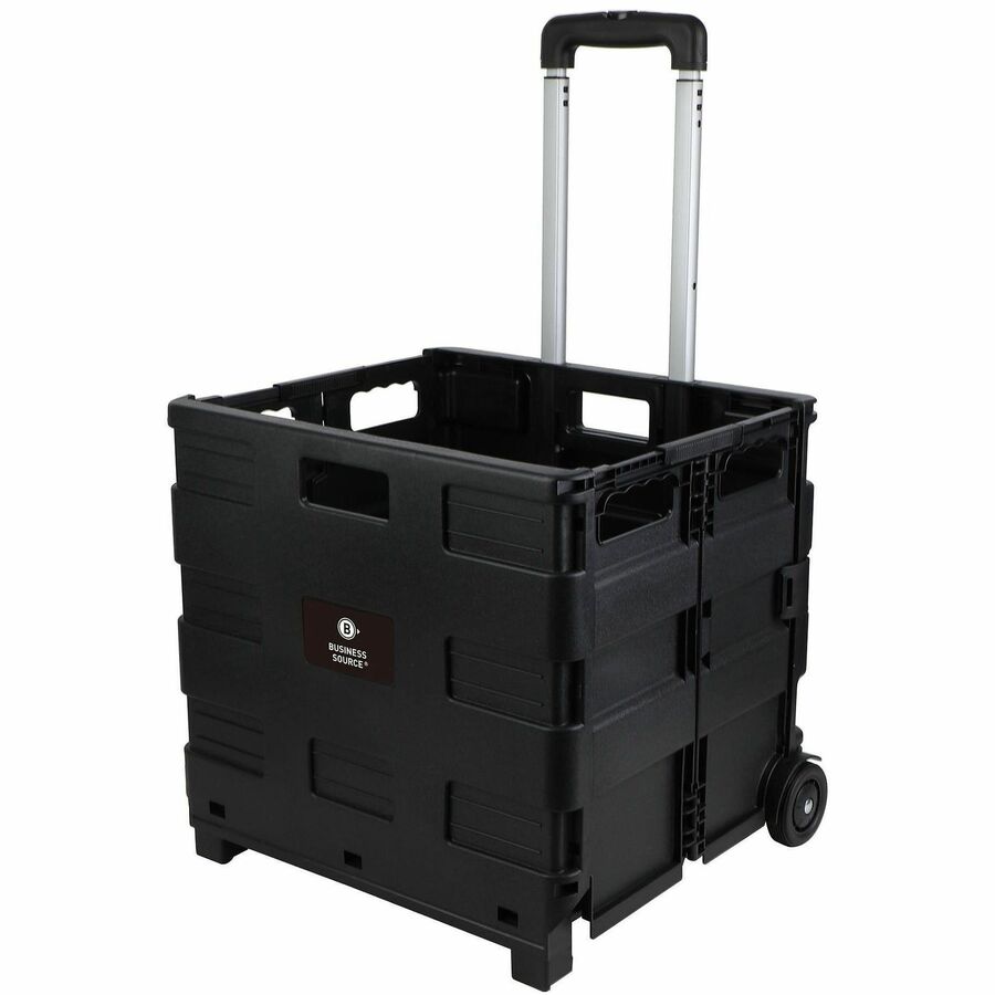 Image of Business Source Stow and Go 14111CT Stow-and-Go Mobile Storage Crate