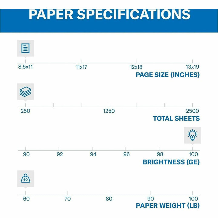 Image of Hammermill 122549CT Premium 60 lb. Color Copy Cover Paper