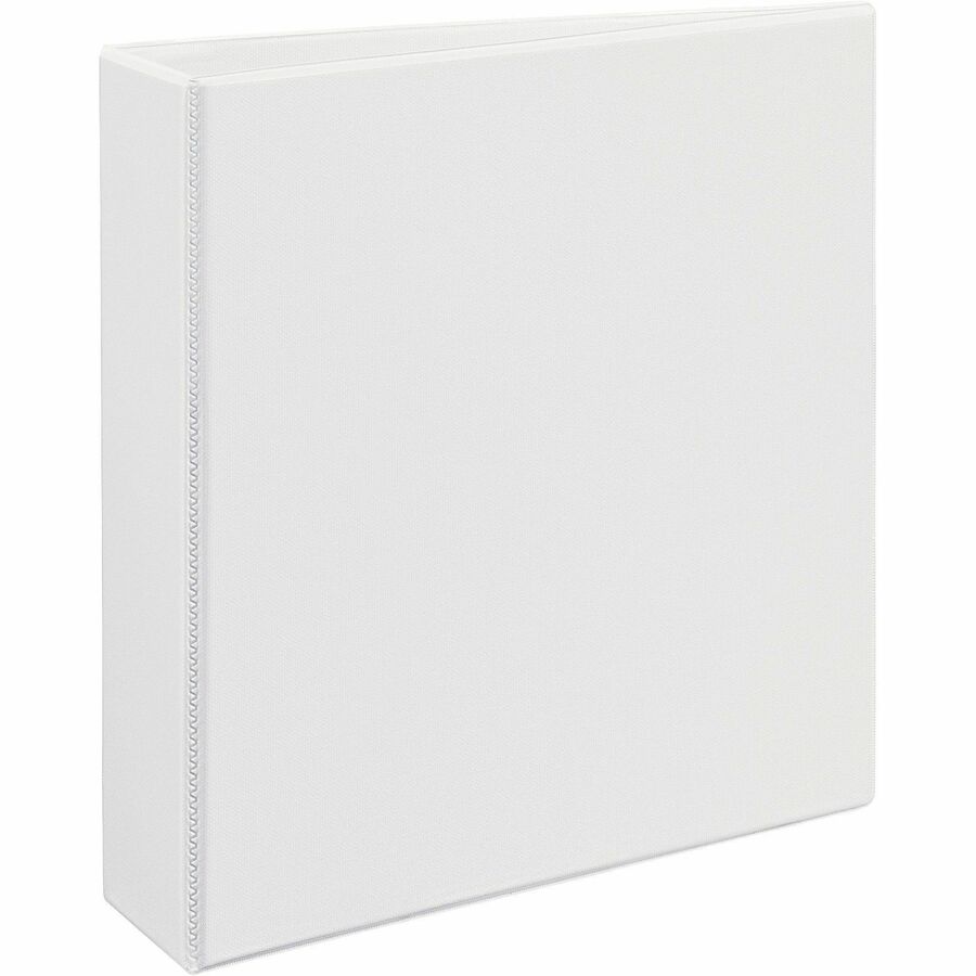 Image of Avery® Durable View Binder with DuraHinge and EZD Rings, 3 Rings, 2" Capacity, 11 x 8.5, White, 12/Carton