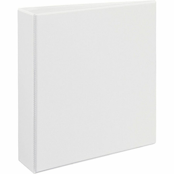 Image of Avery® Durable View Binder with DuraHinge and EZD Rings, 3 Rings, 2" Capacity, 11 x 8.5, White, 12/Carton