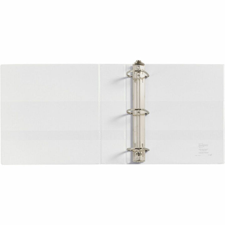 Image of Avery® Durable View Binder with DuraHinge and EZD Rings, 3 Rings, 2" Capacity, 11 x 8.5, White, 12/Carton