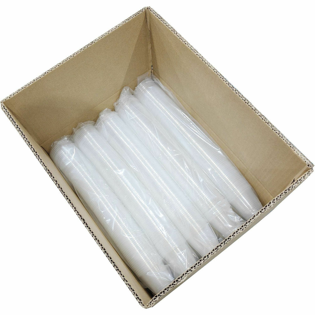 Image of Genuine Joe 10504 Transparent Cups, 3.50 fl oz, Clear, Transparent, Cold, Beverage, Picnic, 25 / Carton