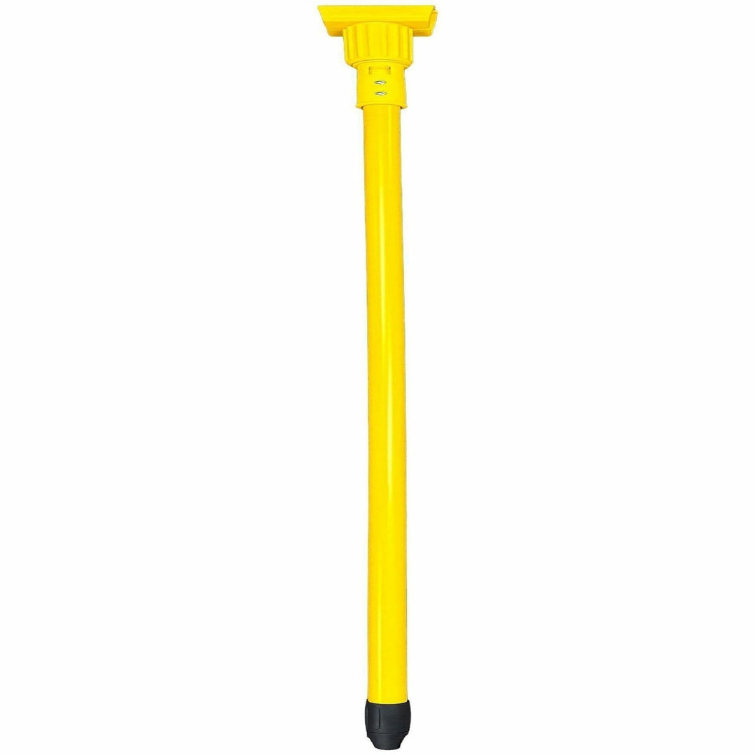 Image of Genuine Joe 14611 60" Jaw-Head Wet Mop Handle, 60" Length, Yellow, Metal, 1 Each
