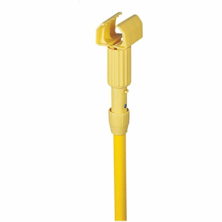 Image of Genuine Joe 14611 60" Jaw-Head Wet Mop Handle, 60" Length, Yellow, Metal, 1 Each