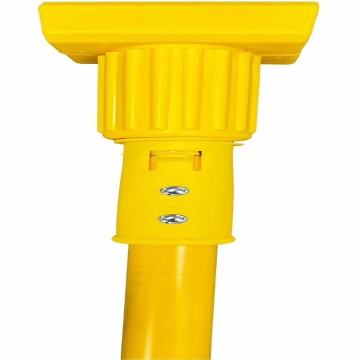 Image of Genuine Joe 14611 60" Jaw-Head Wet Mop Handle, 60" Length, Yellow, Metal, 1 Each