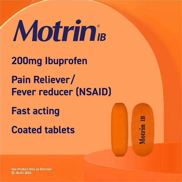 Image of Motrin 48152CT Ibuprofen Pain Reliever