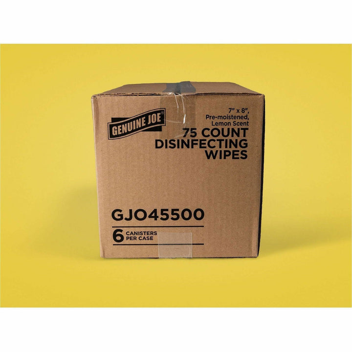 Image of Genuine Joe 45500 Broad-Spectrum Disinfectant Wipes