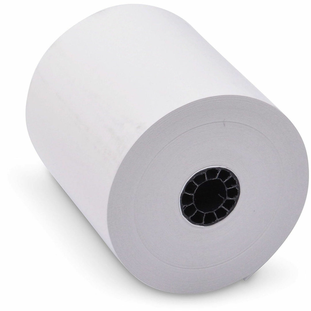 Image of ICONEX 90780451 3-1/8" Thermal POS Receipt Paper Roll, 3 7/64" x 230 ft, White, 10 / Pack