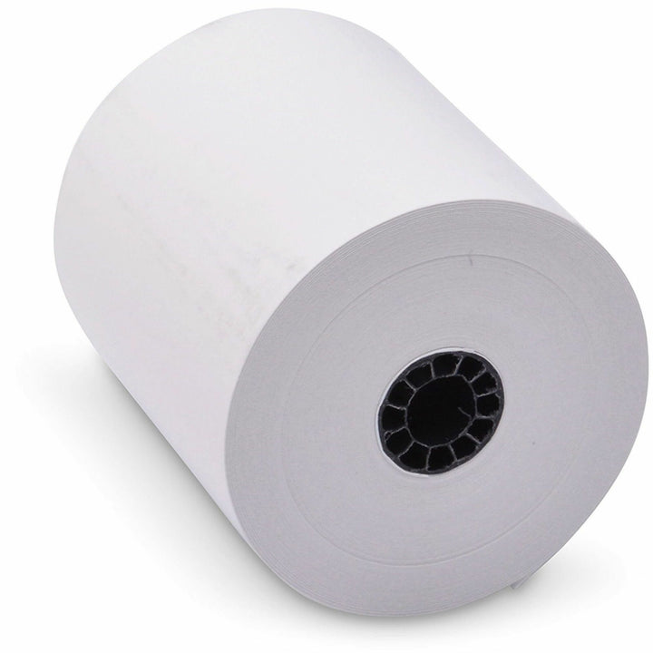 Image of ICONEX 90780451 3-1/8" Thermal POS Receipt Paper Roll, 3 7/64" x 230 ft, White, 10 / Pack