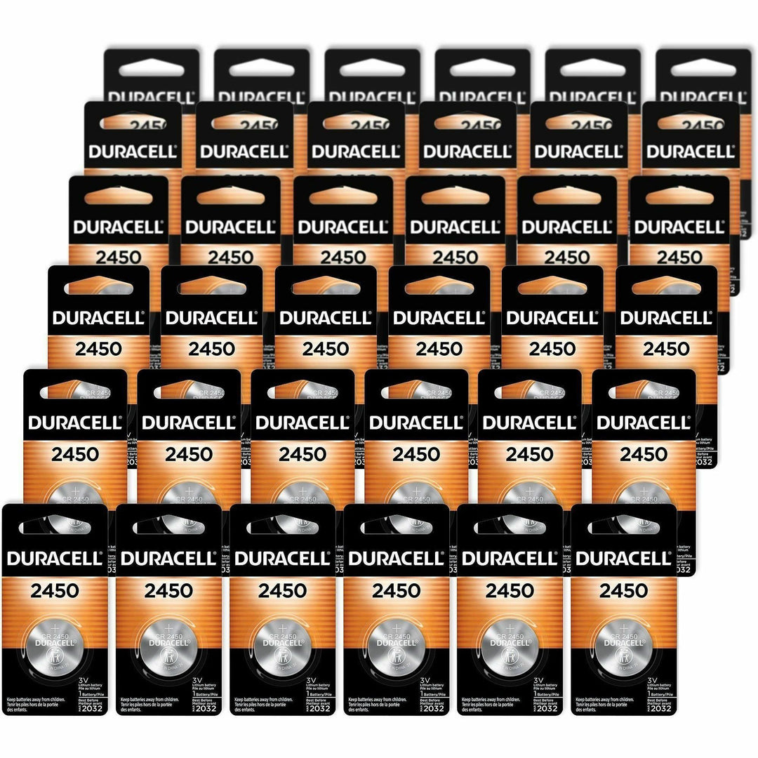 Image of Duracell DL2450BPKCT 2450 Lithium Coin Battery