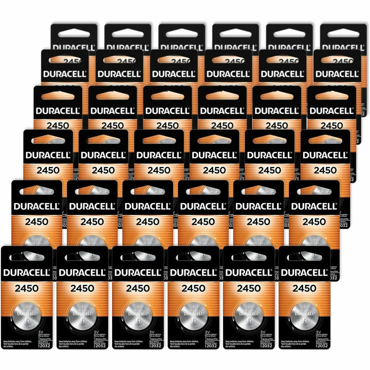 Image of Duracell DL2450BPKCT 2450 Lithium Coin Battery