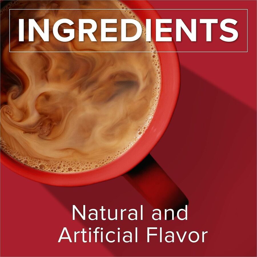 Image of Folgers® 98181 French Vanilla Medium-Roast Ground Coffee, Medium, Ground, French Vanilla, 1 Each