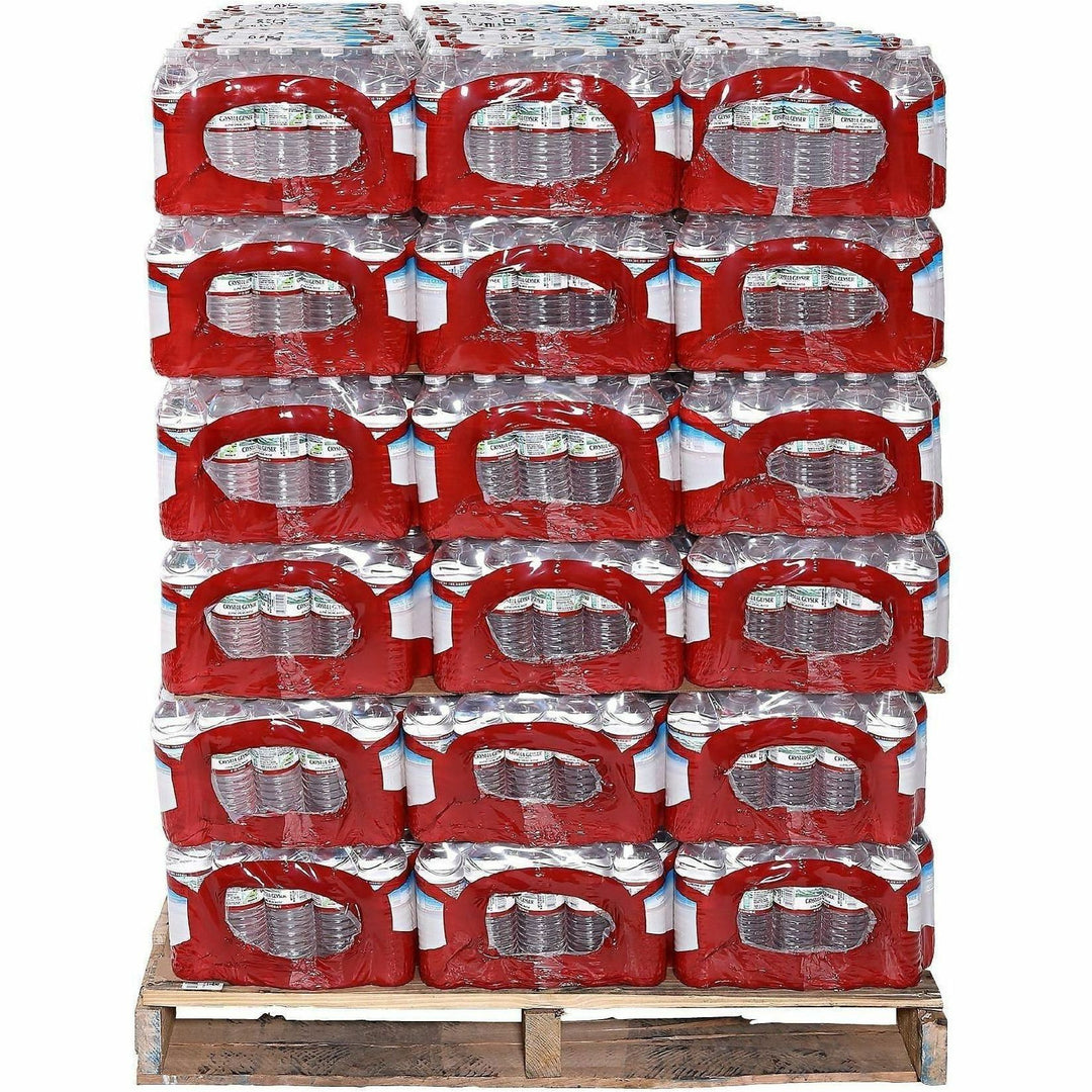 Image of Crystal Geyser 35001PL Alpine Spring Water, 16.90 fl oz (500 mL), 54 / Pallet