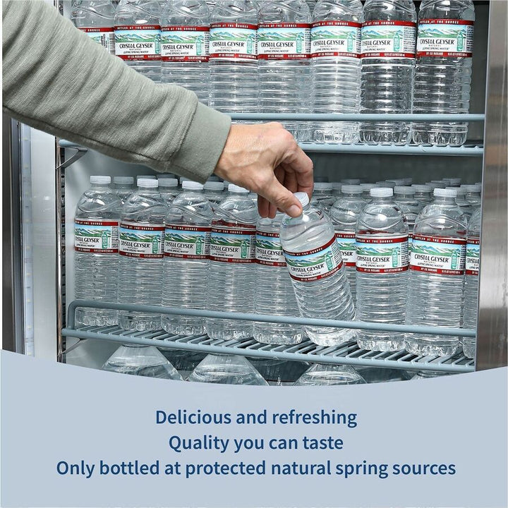Image of Crystal Geyser 35001PL Alpine Spring Water, 16.90 fl oz (500 mL), 54 / Pallet