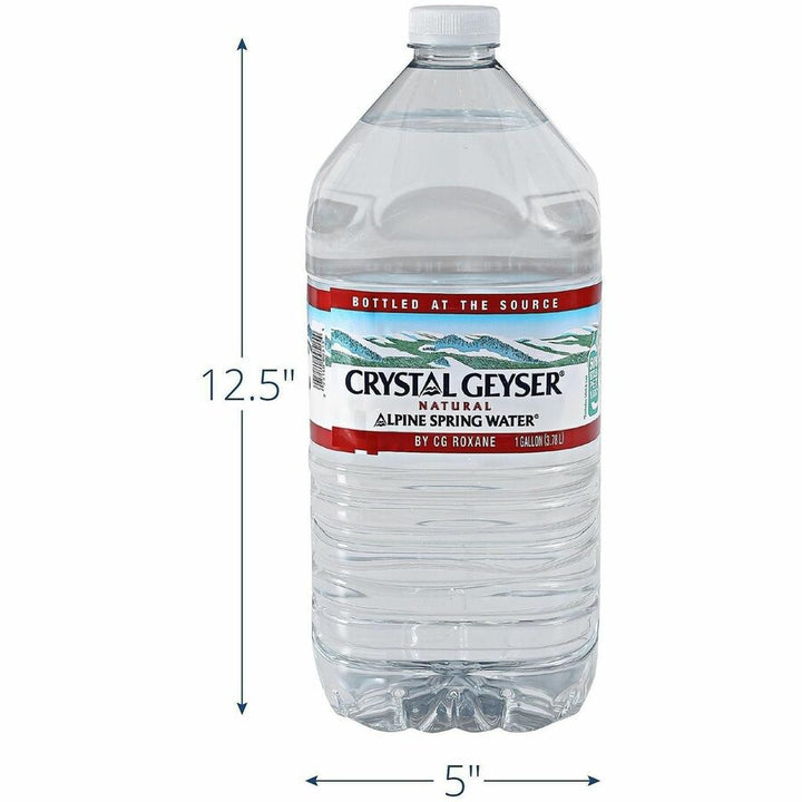 Image of Crystal Geyser 12514PL Alpine Bottled Spring Water, Natural, 48 / Pallet