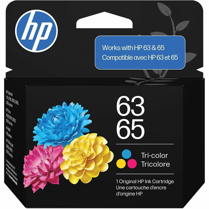Image of HP 63/65 Ink Cartridge, 100 Pages, 1 Each