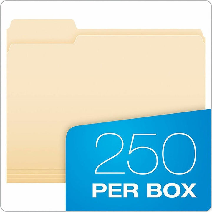 Image of Business Source 18103 1/3-Cut Top Tab File Folders