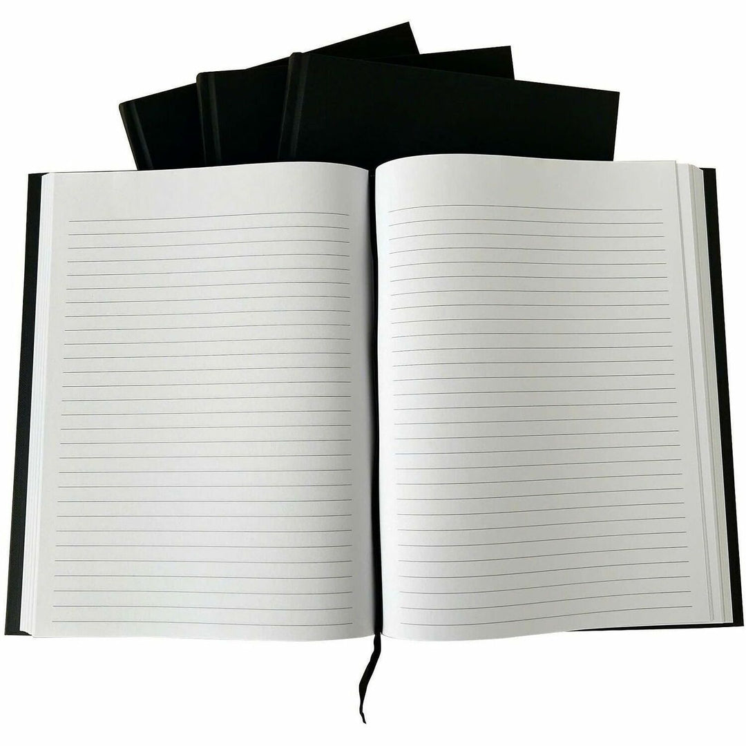 Image of Business Source 10973 Hardbound Ruled Linen Journals
