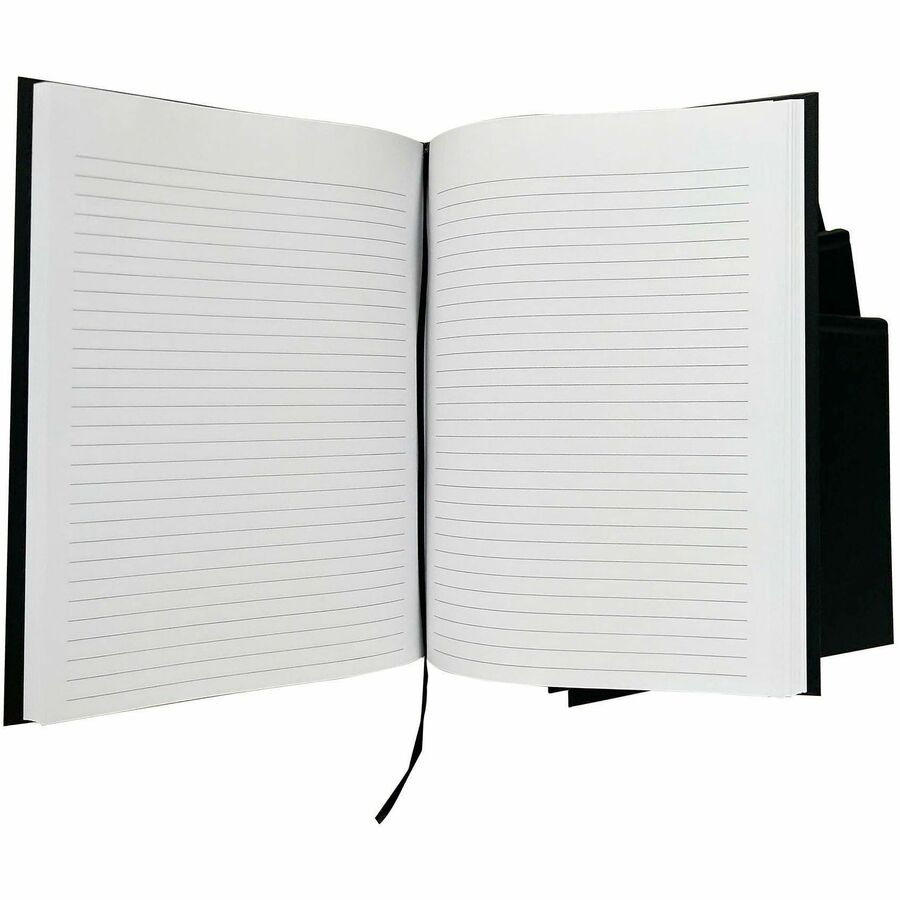Image of Business Source 10973 Hardbound Ruled Linen Journals