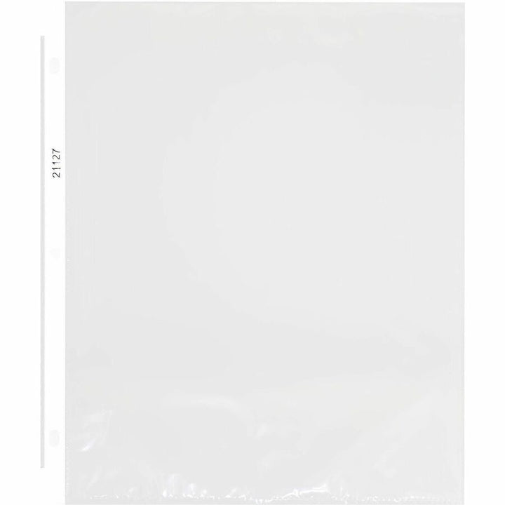 Image of Business Source 21127 Nonglare Top-Loading Sheet Protectors