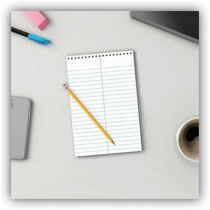 Image of Business Source 96920 Green Tint Steno Notebook