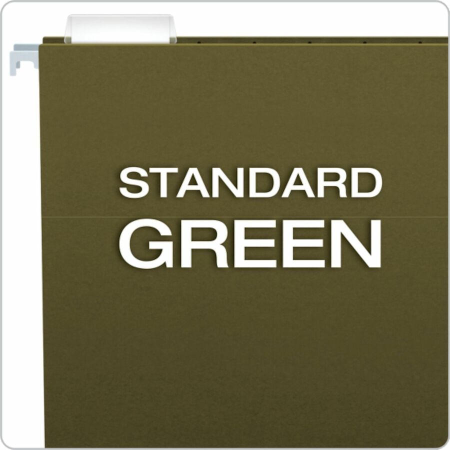 Image of Business Source 34111 1/5-Cut Legal Hanging File Folders