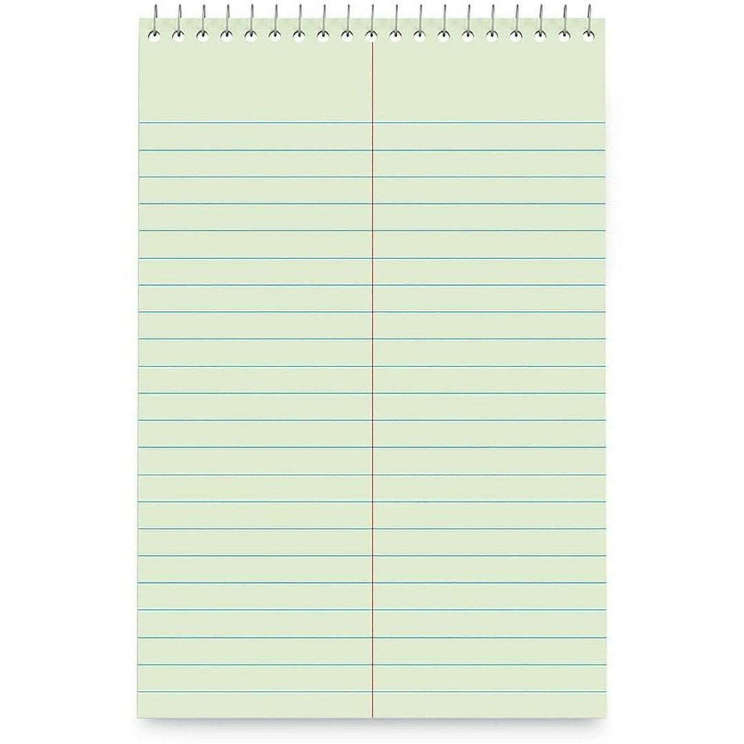 Image of Business Source 26743 Green Tint Steno Notebook