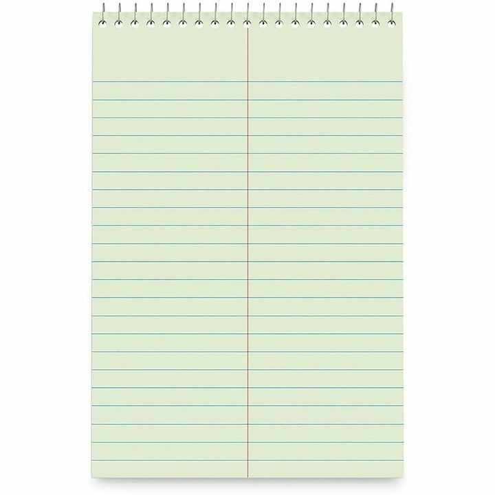 Image of Business Source 26743 Green Tint Steno Notebook
