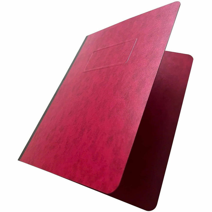 Image of Business Source 80579CT Report Covers, 3" Folder Capacity, 8 1/2" x 11", Red, 0% Recycled, 4 / Carton