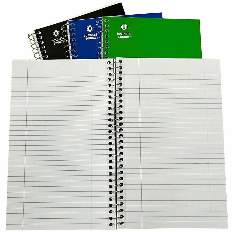 Image of Business Source 66414 3-Subject Wirebound Notebooks