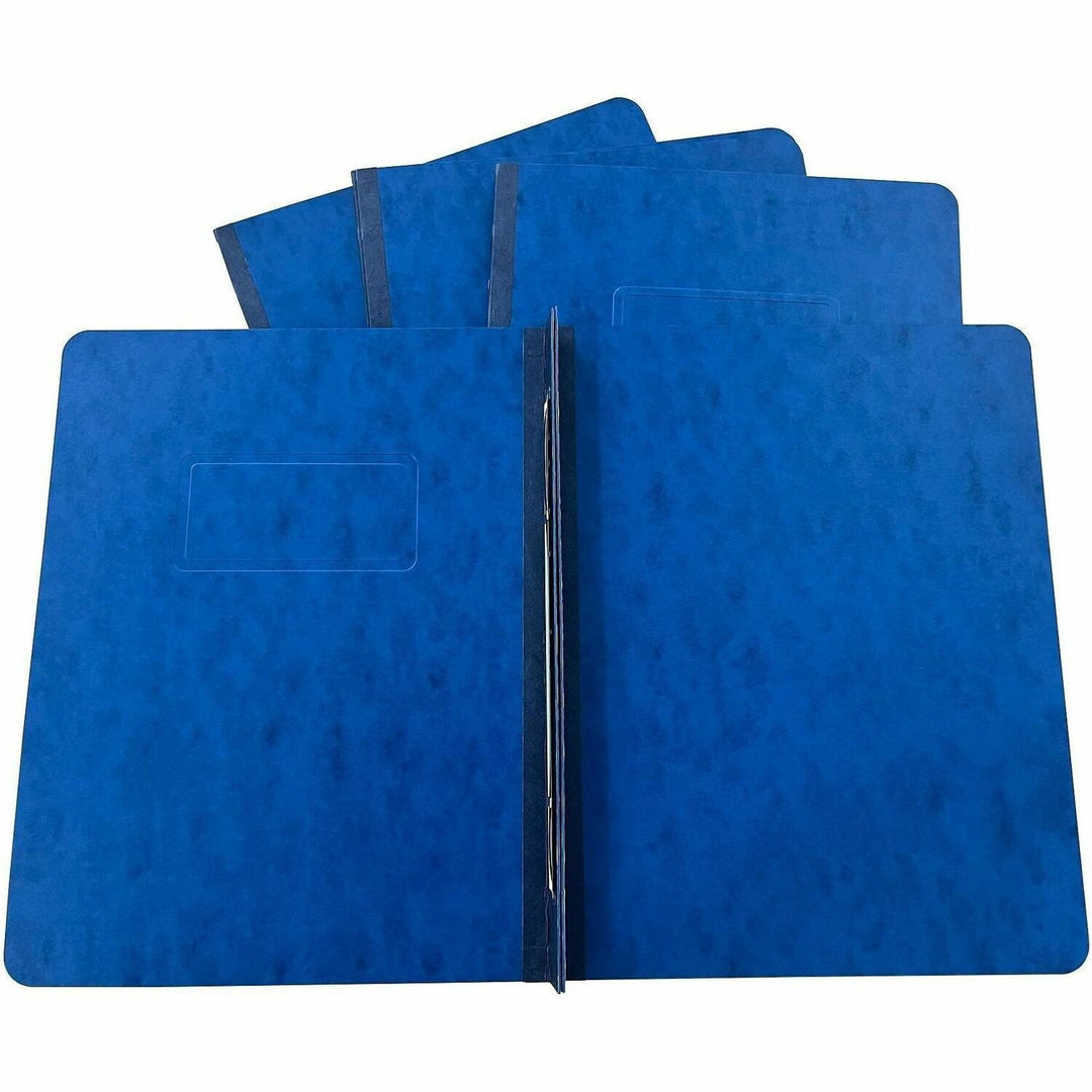 Image of Business Source 80573 Report Covers, 3" Folder Capacity, 8 1/2" x 11", Dark Blue, 0% Recycled, 1 Each
