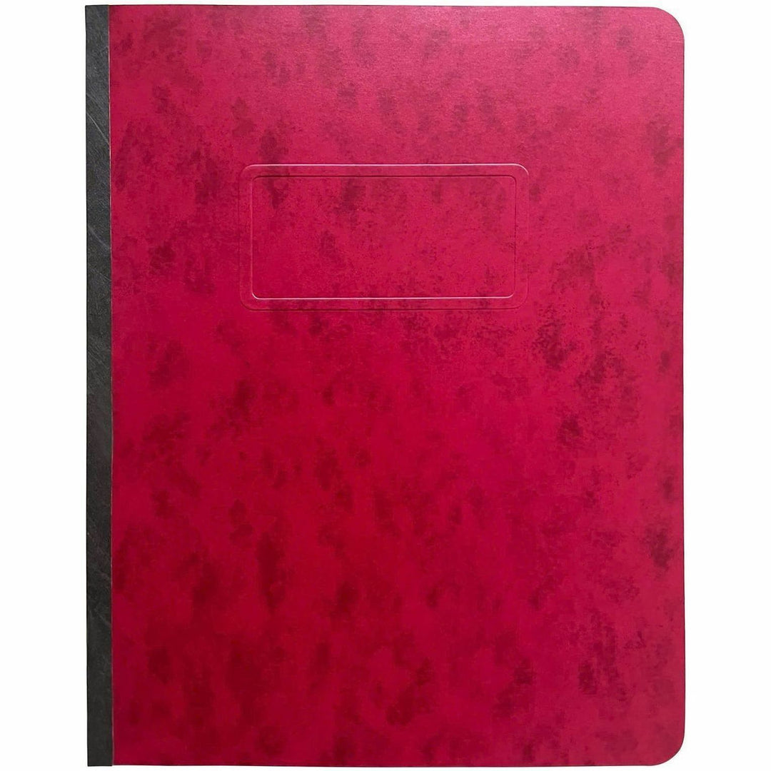 Image of Business Source 80579 Report Covers, 3" Folder Capacity, 8 1/2" x 11", Red, 0% Recycled, 1 Each