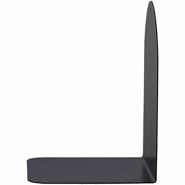 Image of Business Source 54071CT Steel Bookends, 7" Height, Magnetic, Black, Steel, 24 / Carton