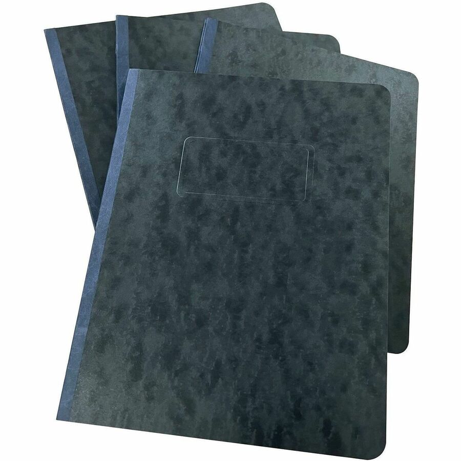 Image of Business Source 80571 Report Covers, 3" Folder Capacity, 8 1/2" x 11", Black, 0% Recycled, 1 Each