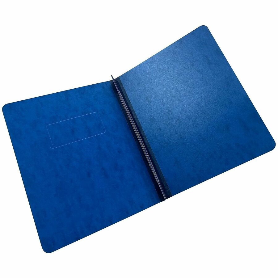 Image of Business Source 80573BX Report Covers, 3" Folder Capacity, 8 1/2" x 11", Dark Blue, 0% Recycled, 25 / Box