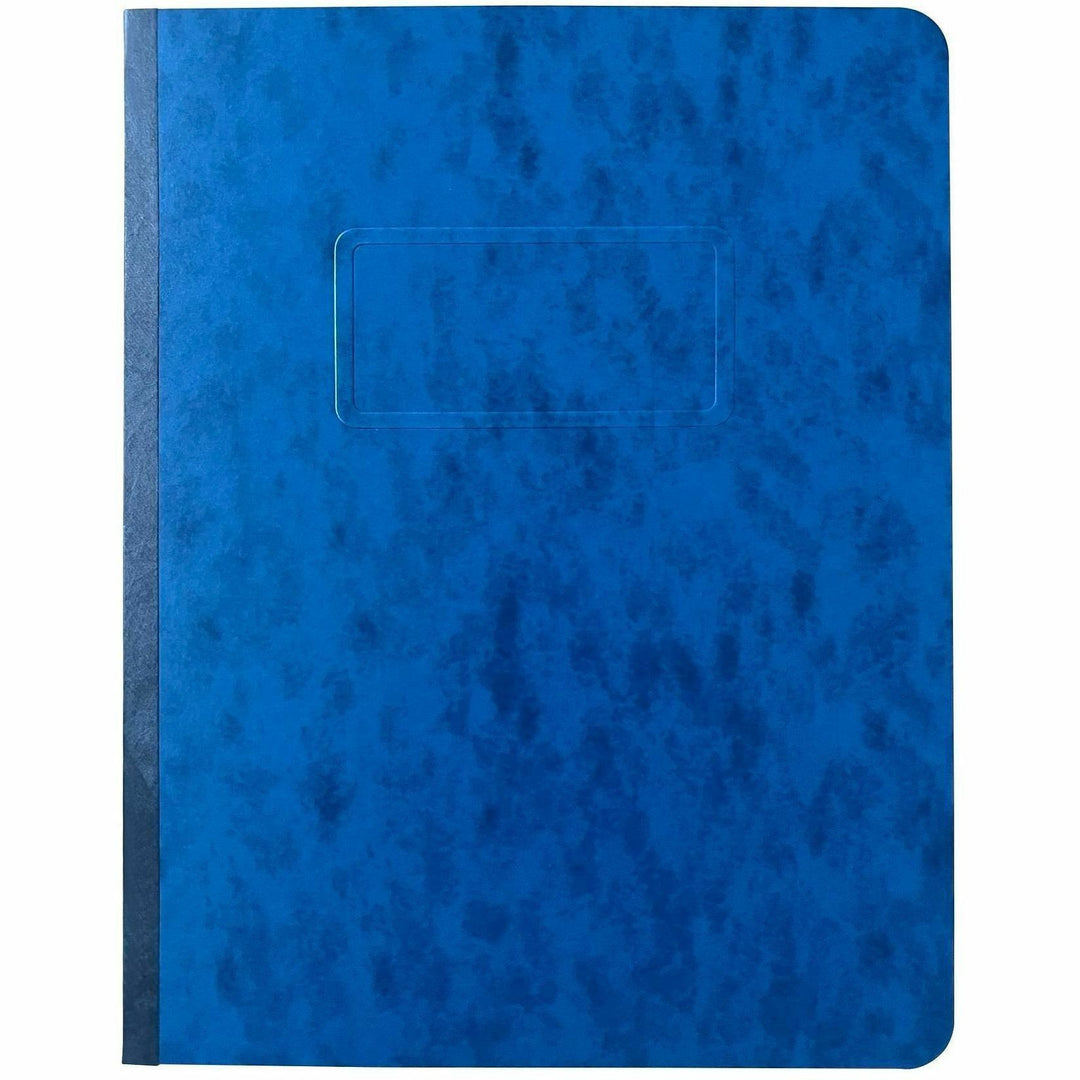 Image of Business Source 80573BX Report Covers, 3" Folder Capacity, 8 1/2" x 11", Dark Blue, 0% Recycled, 25 / Box