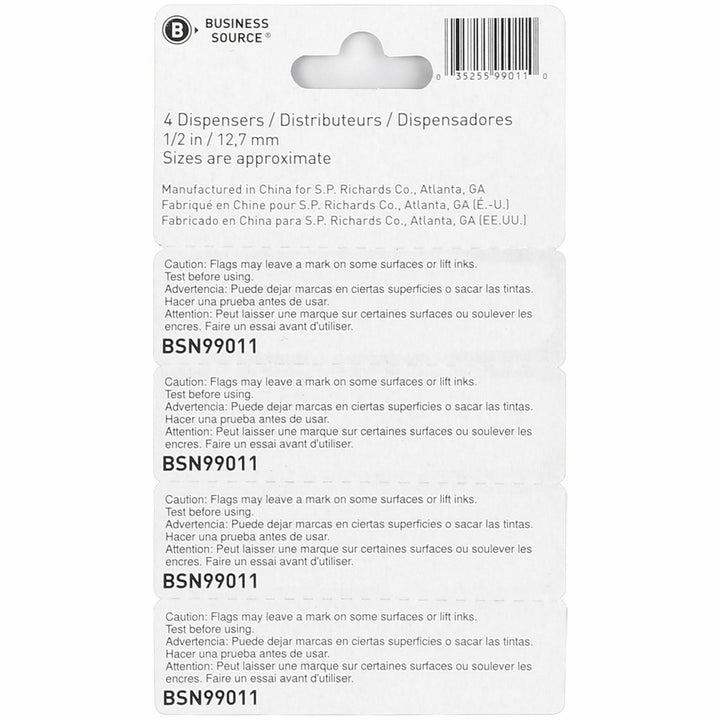 Image of Business Source 99011 Sign Here Arrow Page Flags