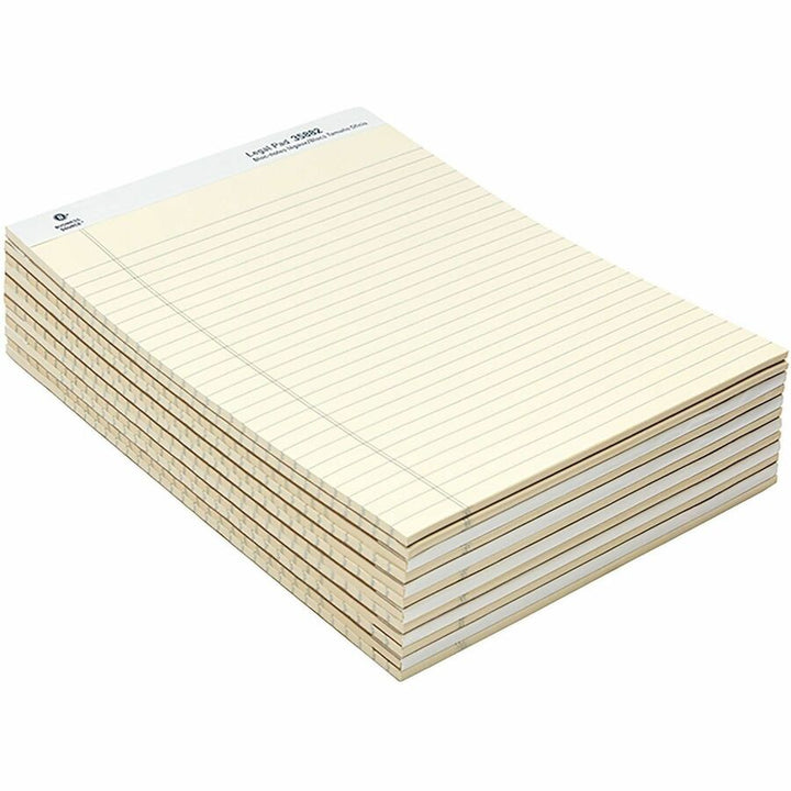 Image of Business Source 35882 Micro-Perforated Legal Ruled Pads