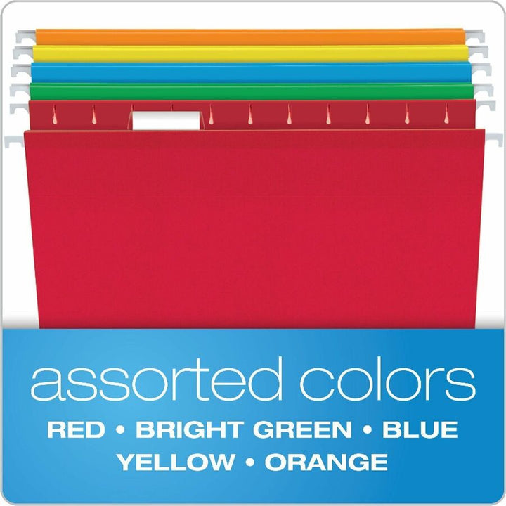 Image of Business Source 34112 Deluxe Reinforced Hanging File Folders