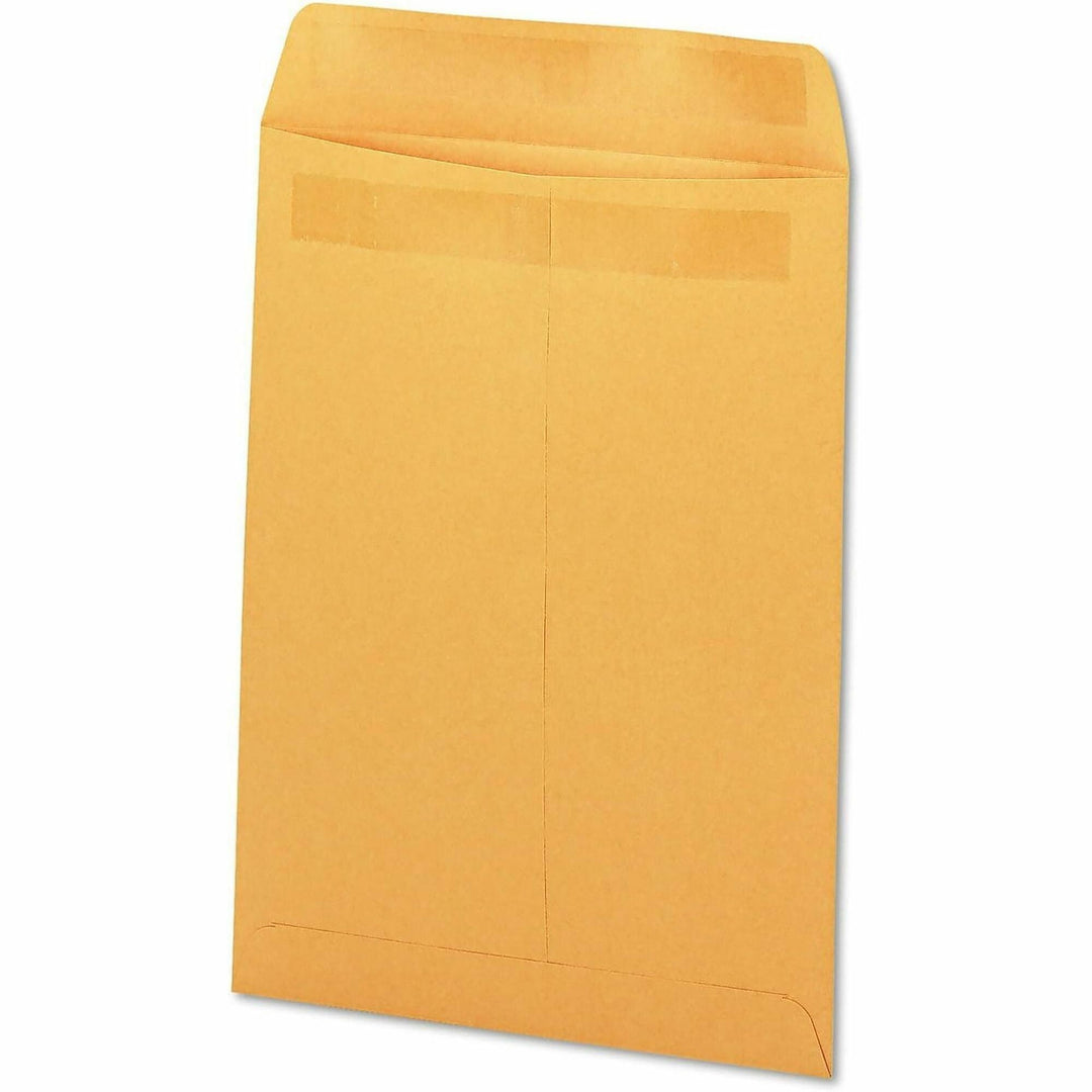 Image of Business Source 35292 Self-Seal Catalog Envelopes, Catalog, #28, 10" W x 13" Length, Self-adhesive Seal, Kraft, Kraft Paper, 250 / Box