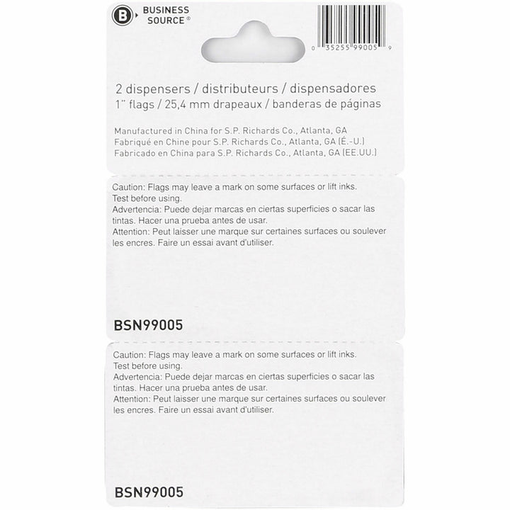Image of Business Source 99005CT Sign Here Arrow Page Flags
