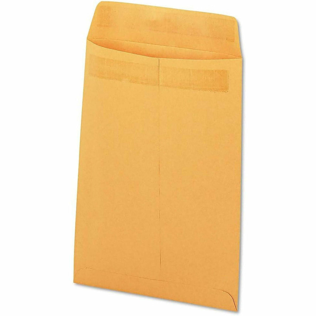 Image of Business Source 35290 Self-Seal Catalog Envelopes, Catalog, #28, 9" W x 12" Length, Self-adhesive Seal, Kraft, Kraft Paper, 250 / Box