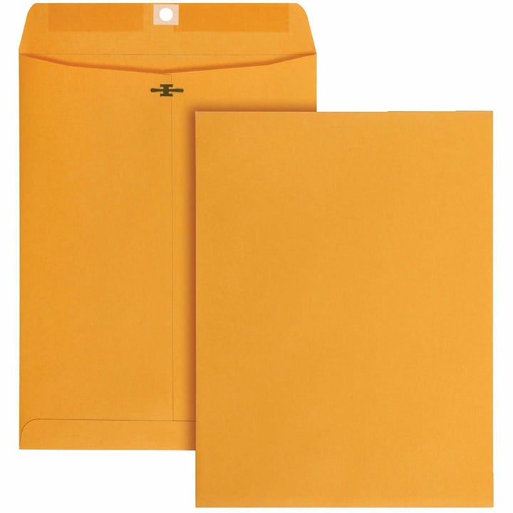 Image of Business Source 35269 Self-Seal Catalog Envelopes, Catalog, 9" W x 12" Length, Self-adhesive Seal, Kraft, Kraft Paper, 250 / Carton