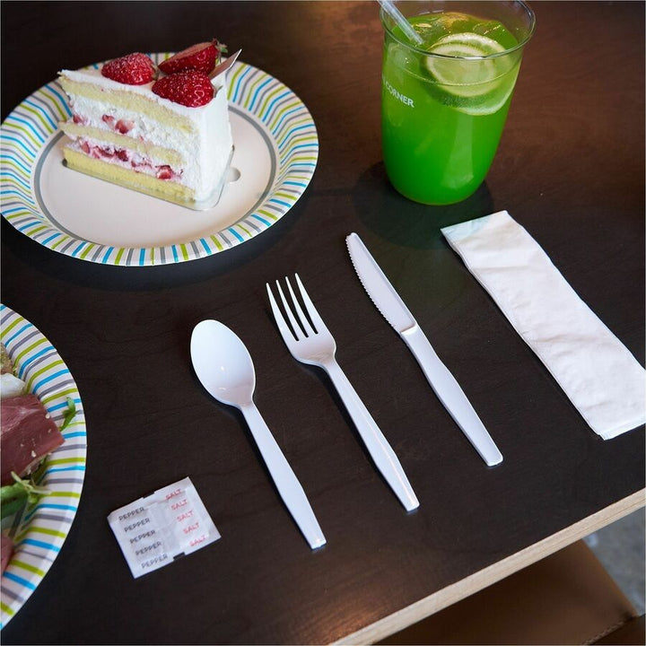 Image of Genuine Joe 58927 6-Piece Medium-Weight Utensil Kit