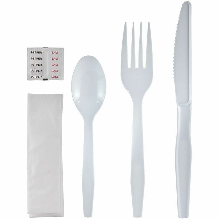 Image of Genuine Joe 58927 6-Piece Medium-Weight Utensil Kit