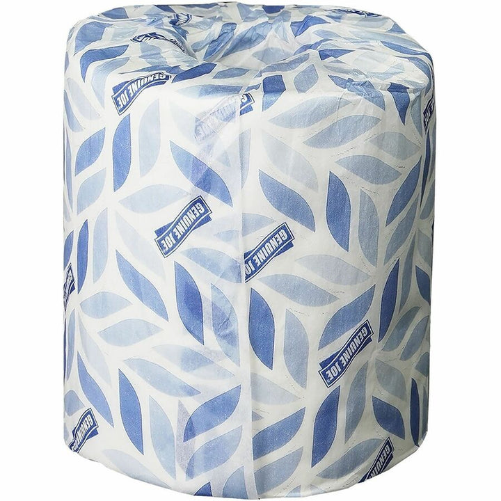 Image of Genuine Joe 2450048 2-Ply Bathroom Tissue, 2 Ply, 500 Sheets/Roll, White, 1 Carton