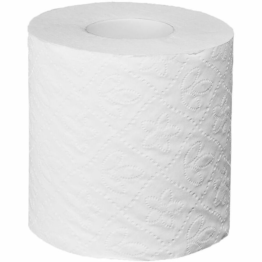 Image of Genuine Joe 2440024 2-Ply Bathroom Tissue, 2 Ply, White, 1 Carton